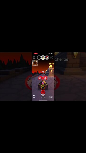 Mario Kart Tour - Rosalina Balloons Gameplay (Vacation Tour Token Shop Reward)