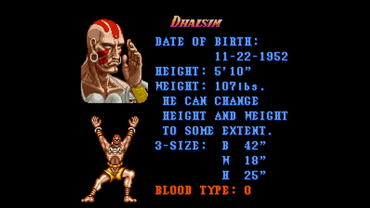 Street Fighter 2- Champion Edition - Dhalsim (Arcade) Hardest MAME