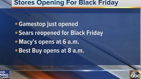 Black Friday store hours