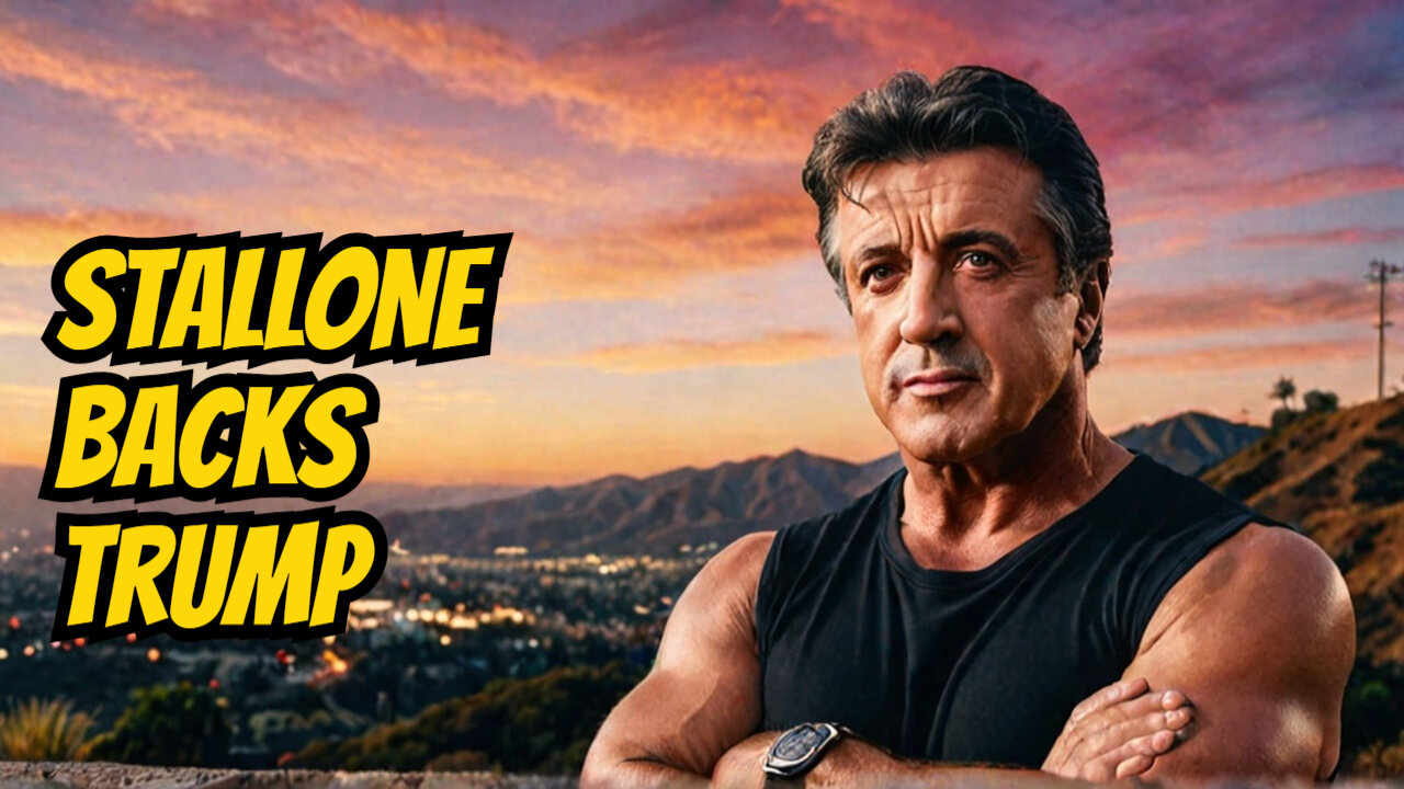 Sylvester Stallone STICKS IT To Woke Hollywood And BACKS Donald Trump!