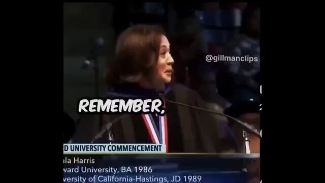 Kamala university speech , comifornia