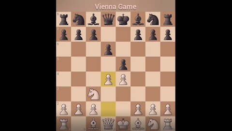 Vienna Game Opening GamePlay Chess