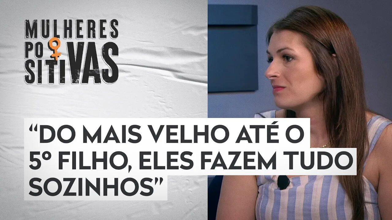 Mariana Arasaki explica como é a rotina de uma mãe de 10 filhos | MULHERES POSITIVAS