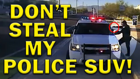 Don't Steal My Police SUV: Shots Fired On Video! - LEO Round Table S07E13e