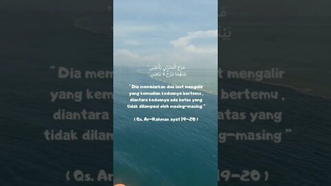 Laut yang tidak menyatu #islam #pemudahijrah #muslim #muslimah #hijrah #shorts