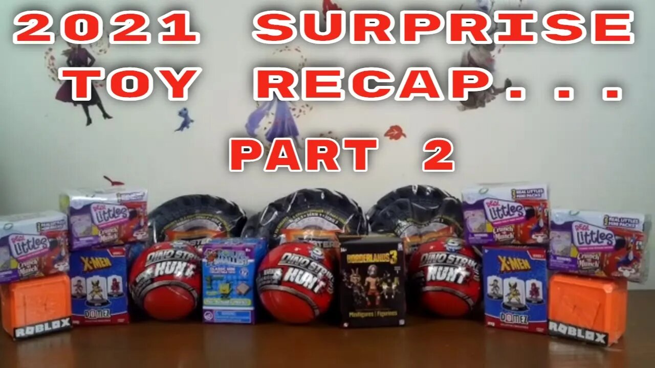 2021 Surprise Toy Recap Part 2