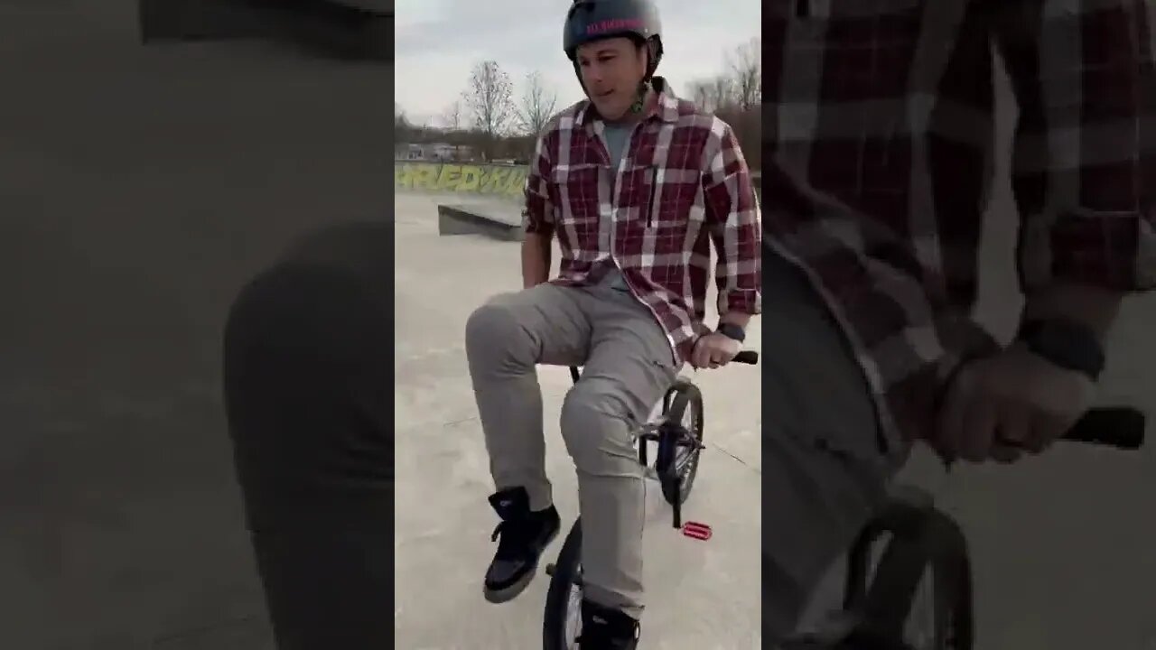 I’M A BMX FLATLAND GOD!! #short