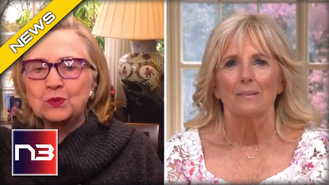 Jill Biden And Hillary Clinton Just Did The Scariest Zoom Call Ever And It Is A Must Watch