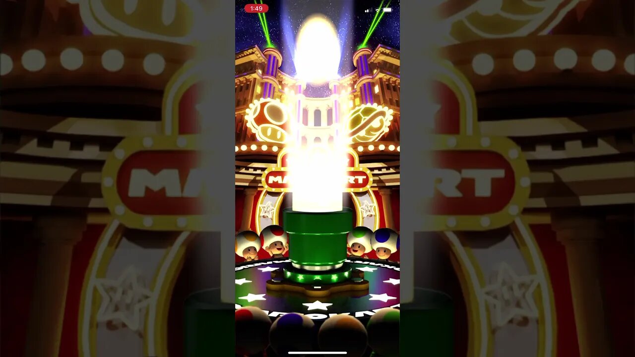 Mario Kart Tour - Fire 10 (45 Rubies) City Racer Pipe 1 Openings (2nd Anniversary Tour)