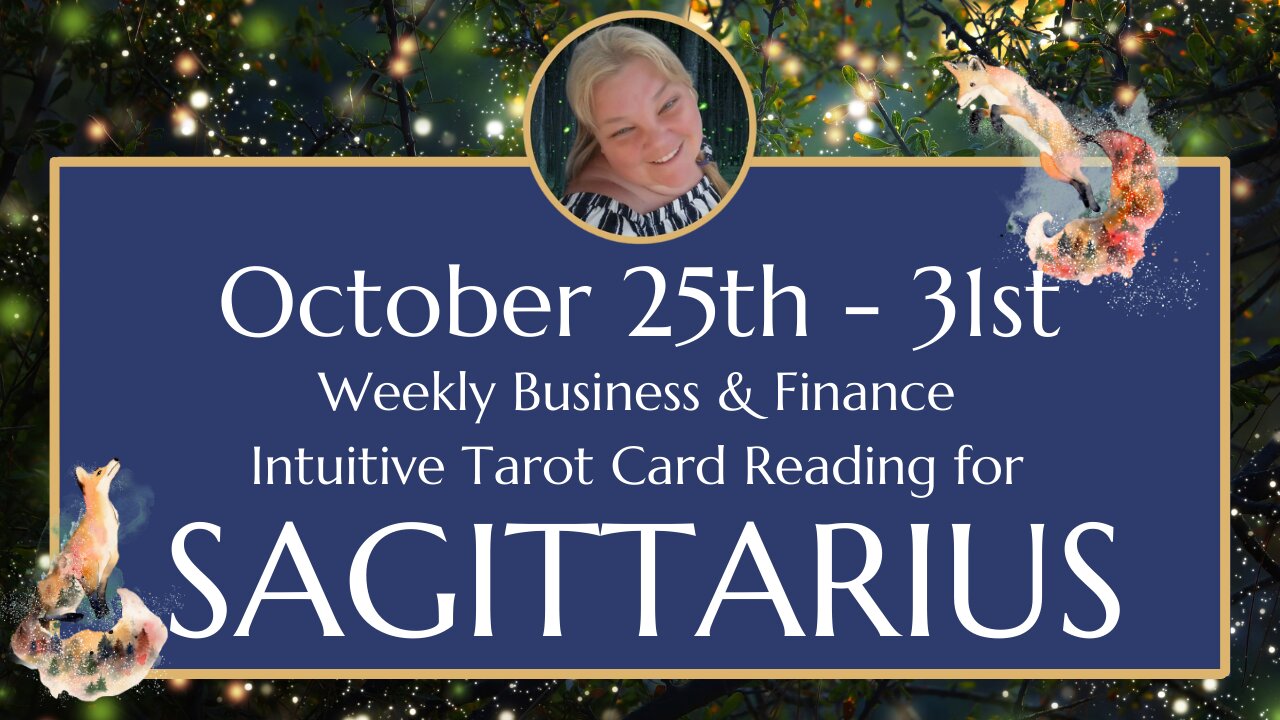 ♐ SAGITTARIUS 🏹 | OCTOBER 25th - 31st | Stop DOUBTING, be a LEADER! | Weekly BUSINESS Tarot Reading