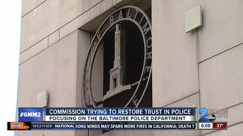 Commission aims to restore trust in BPD