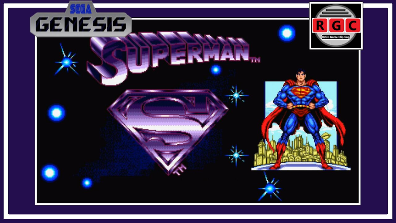 Start to Finish: 'Superman' gameplay for Sega Genesis - Retro Game Clipping