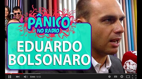 Eduardo Bolsonaro fala sobre casamento gay | Pânico