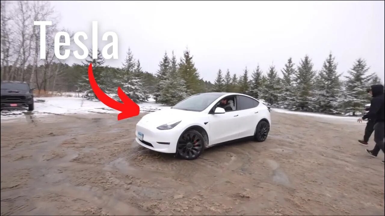 Big ken drifting his tesla