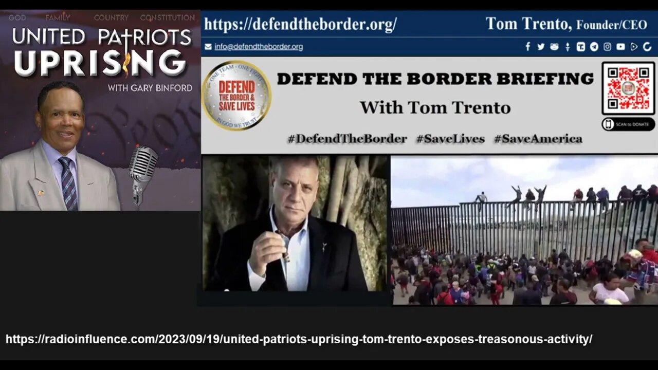 AUDIO: Tom Trento joins Gary Binford, discussing Border Threats & the Death County documentary.