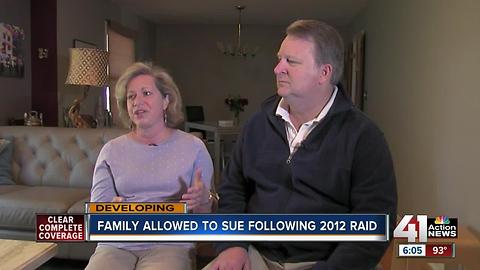 Family allowed to sue following 2012 raid