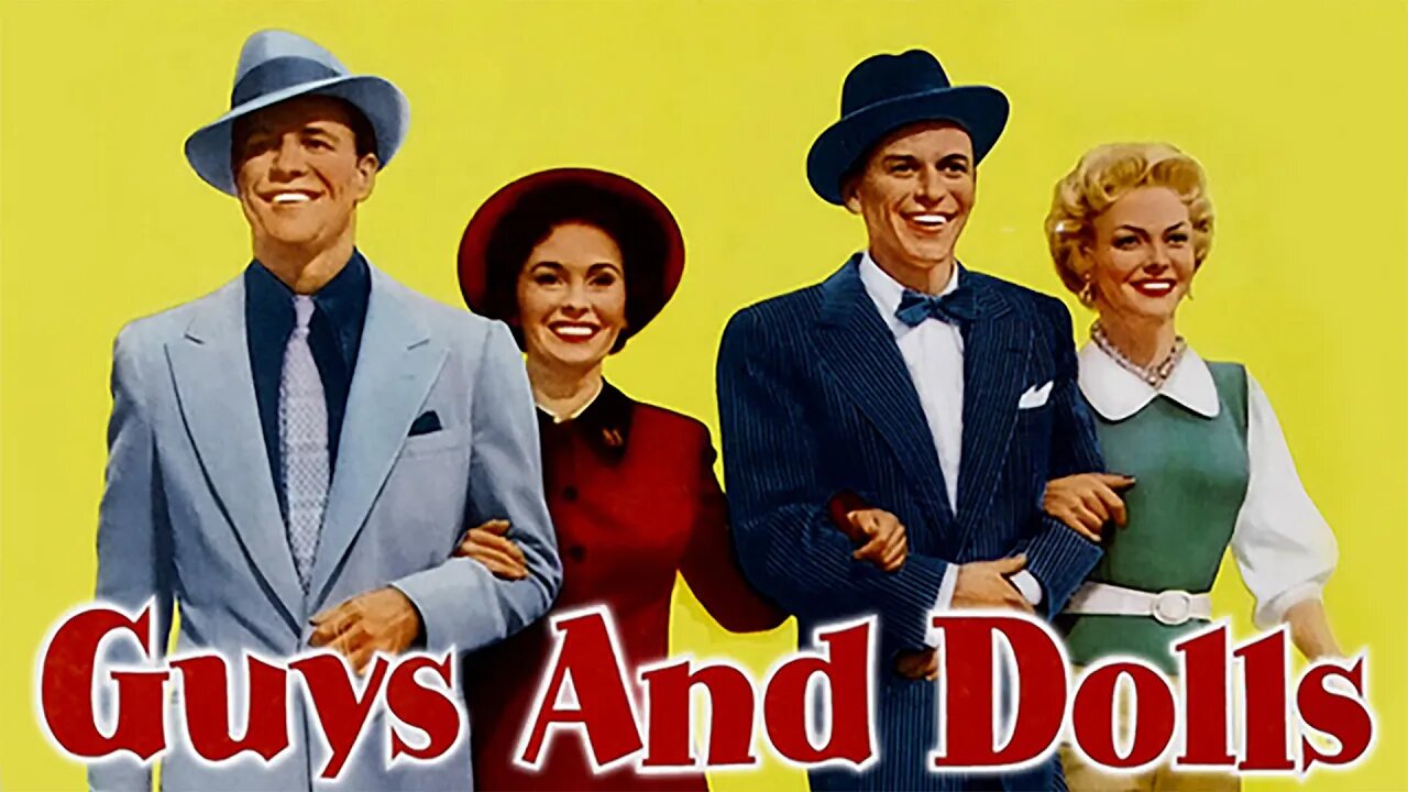 Guys and Dolls (1955 Full Movie) | Musical/Crime | Marlon Brando, Frank Sinatra, Jean Simmons, Vivian Blaine.