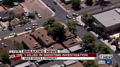 At least one dead after shot by Las Vegas police east of downtown