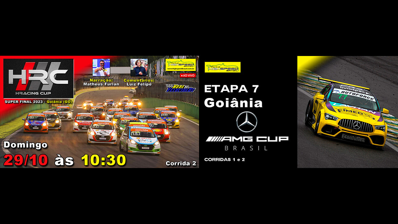 🔴 HRACING CUP | Corrida 2 | Super Final 2023 | Goiânia (GO) | Ao Vivo