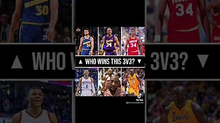 Who’s winning this 3v3 ? #basketball #nba #sports #tiktok #fypシ