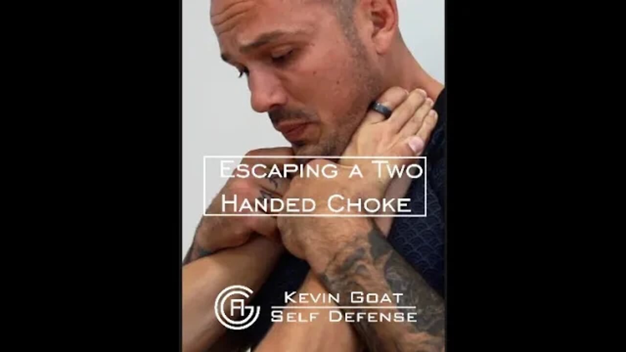 Escaping a Two Handed Choke