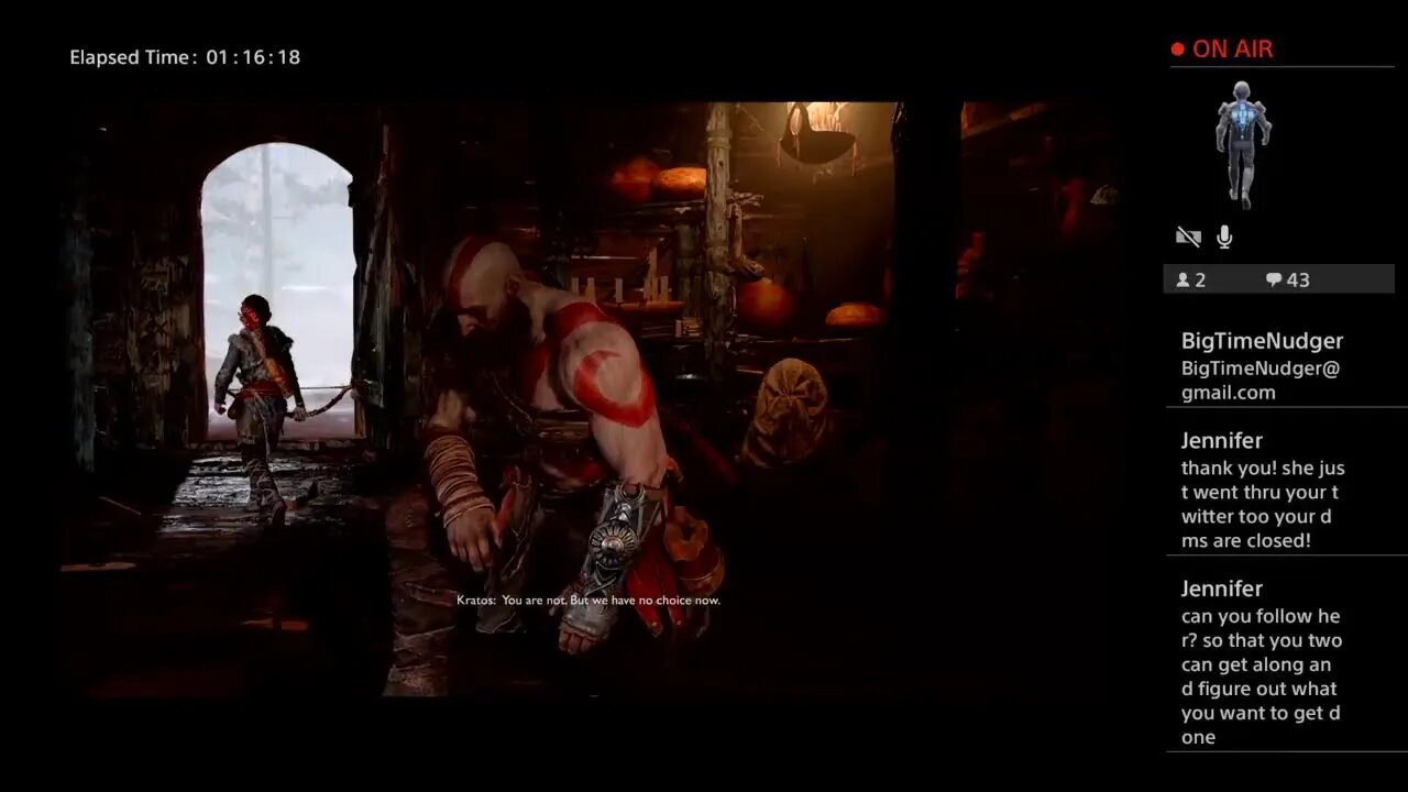 Playing God of War
