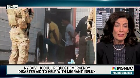 New York Dem Gov Kathy Hochul Tells Al Sharpton NYC "Bursting At The Seams" With Illegal Immigrants