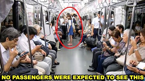 This Girl Gave Her Seat To An Older Man… What Happened Next Was Extraordinary