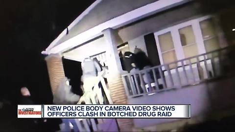 New police body camera video shows Detroit police officers clash in botched drug raid