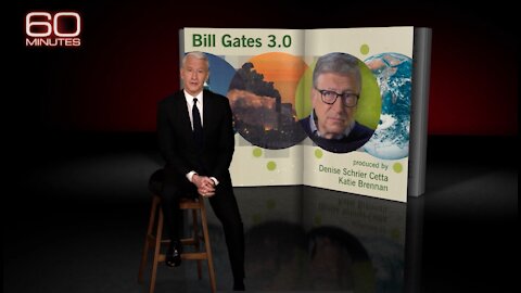 Bill Gates and Anderson Cooper on 60 minutes