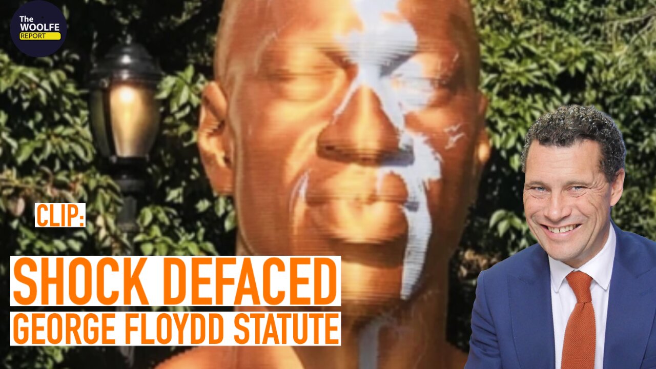 CLIP Ep.7b George Floyd Statute Defaced -The Woolfe Report