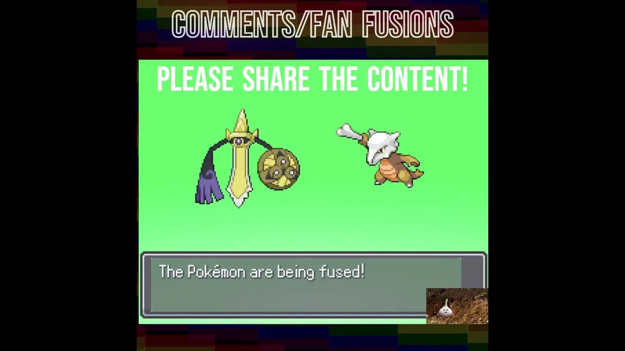 SWAPPING THE BONE for a SWORD! MAKING A WEIRD SHIELD! :D Infinite Fusions #fans #pokemon #shorts