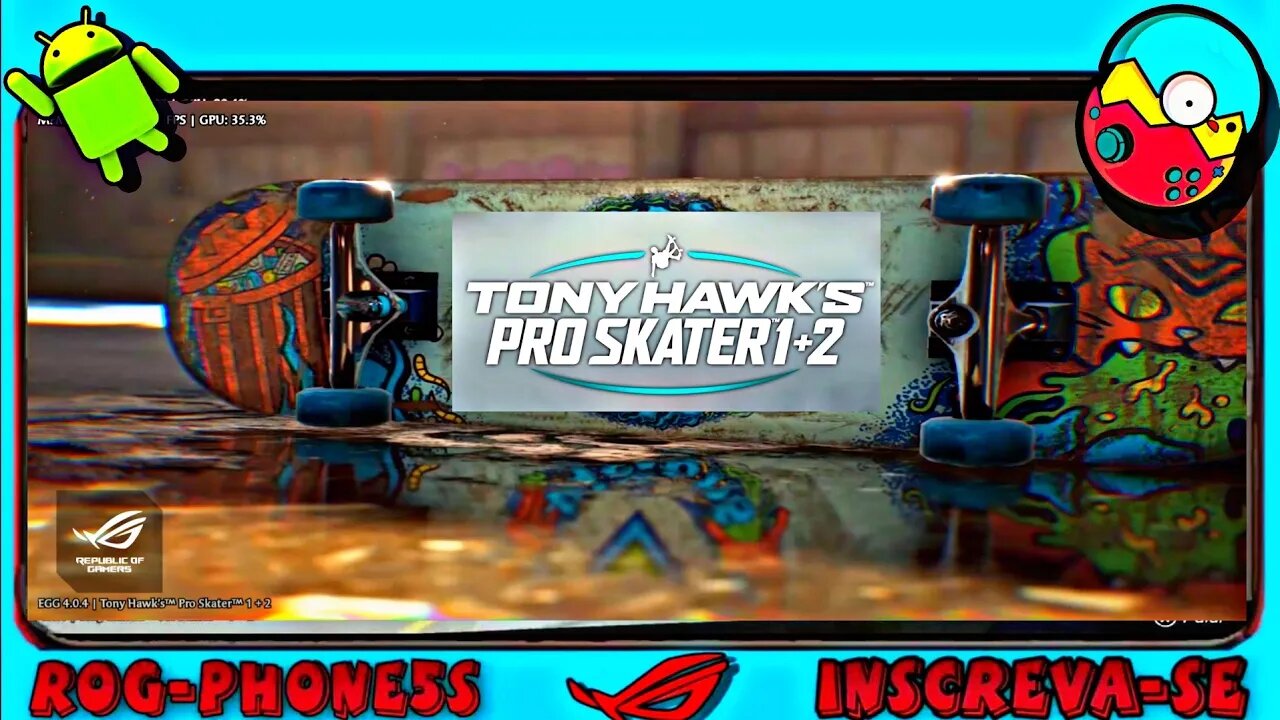 TONY HAWKS PRO SKATER 1+2 - Egg NS Emulator Switch v4.0.4/SD888+/8GB