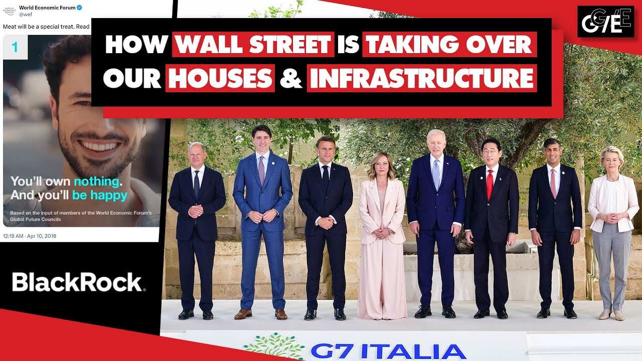 Neo-feudalism: G7 supports BlackRock buying up world