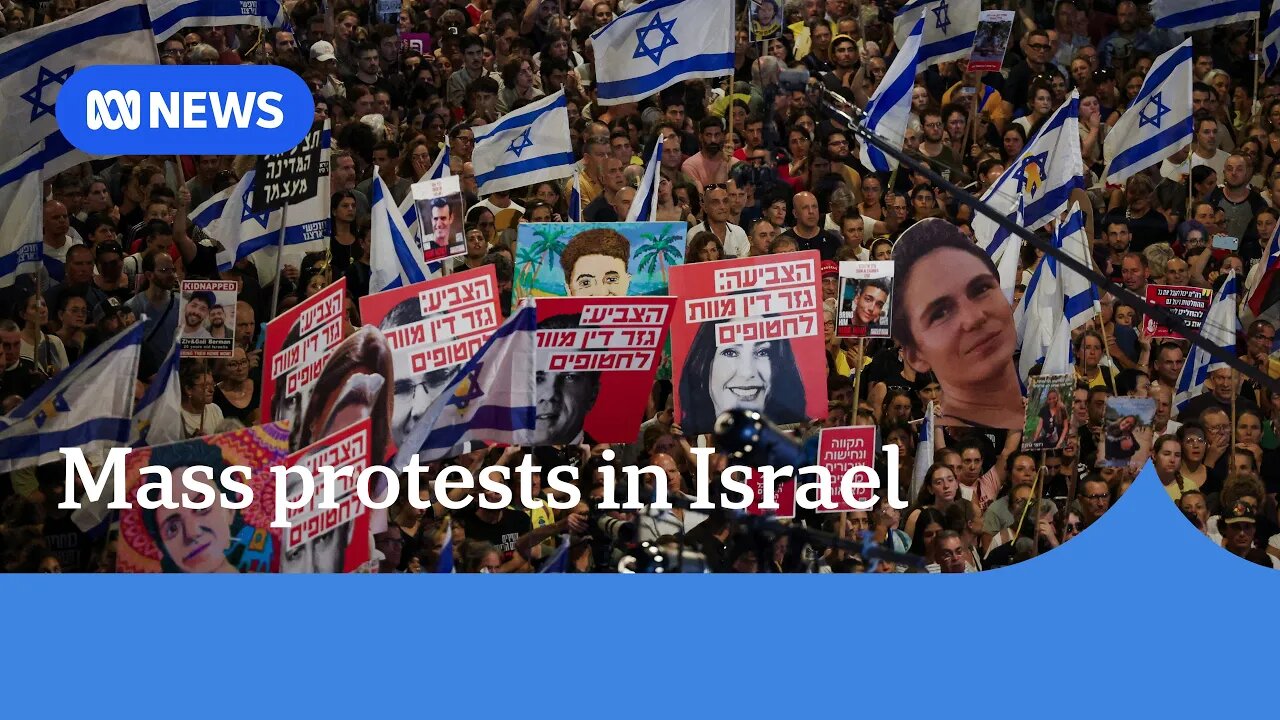 Mass Protests in Israel After Hostage Tragedy