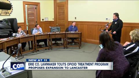 Erie Co. legislator pushing for opioid mapping system