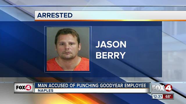 Man Accused of Punching Goodyear Employee