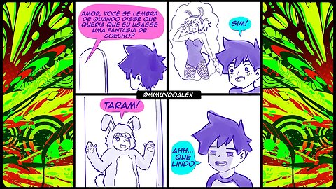 Memes em imagens - NAMORADA COM A FANTASIA DE COELHO | COMPILADO