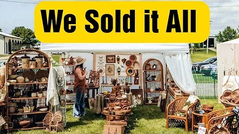 Sold Everything At The Flea market