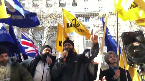 Piers Corbyn Supporting Panjab Farmers - Khalistan | Indian HC London