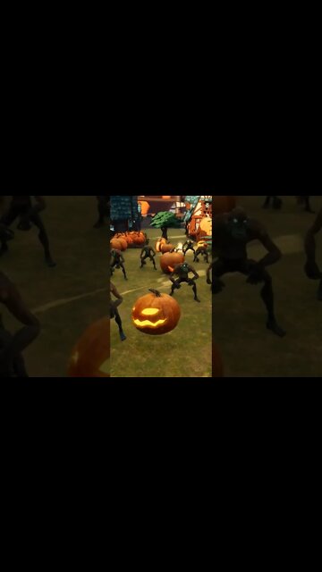 Crazy Pumpkin Zombies #halloween2022 #halloween #pumpkin