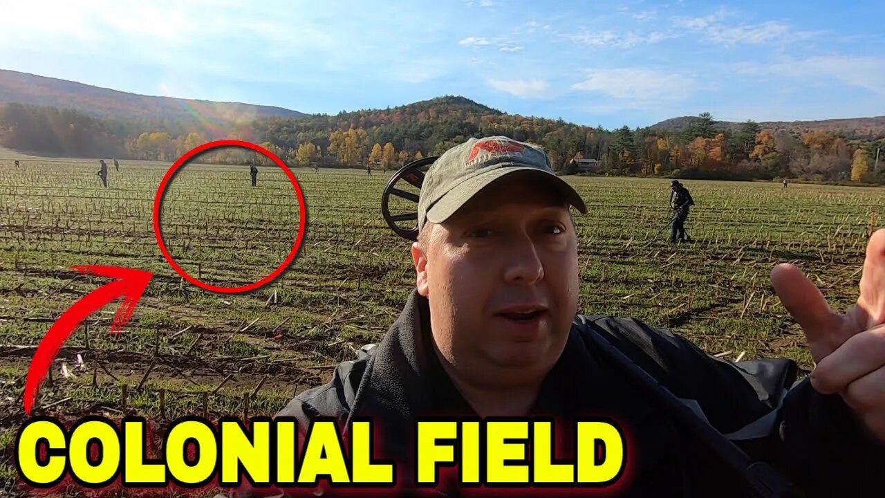 We traveled 1,200 miles to go metal detecting here! In search of colonial coins and relics.