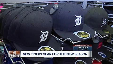 New apparel at Comerica Park this year