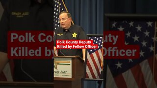 Polk County Sheriff Deputy killed in crossfire ￼#shorts #polkcounty #florida