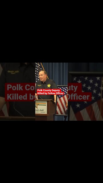 Polk County Sheriff Deputy killed in crossfire ￼#shorts #polkcounty #florida