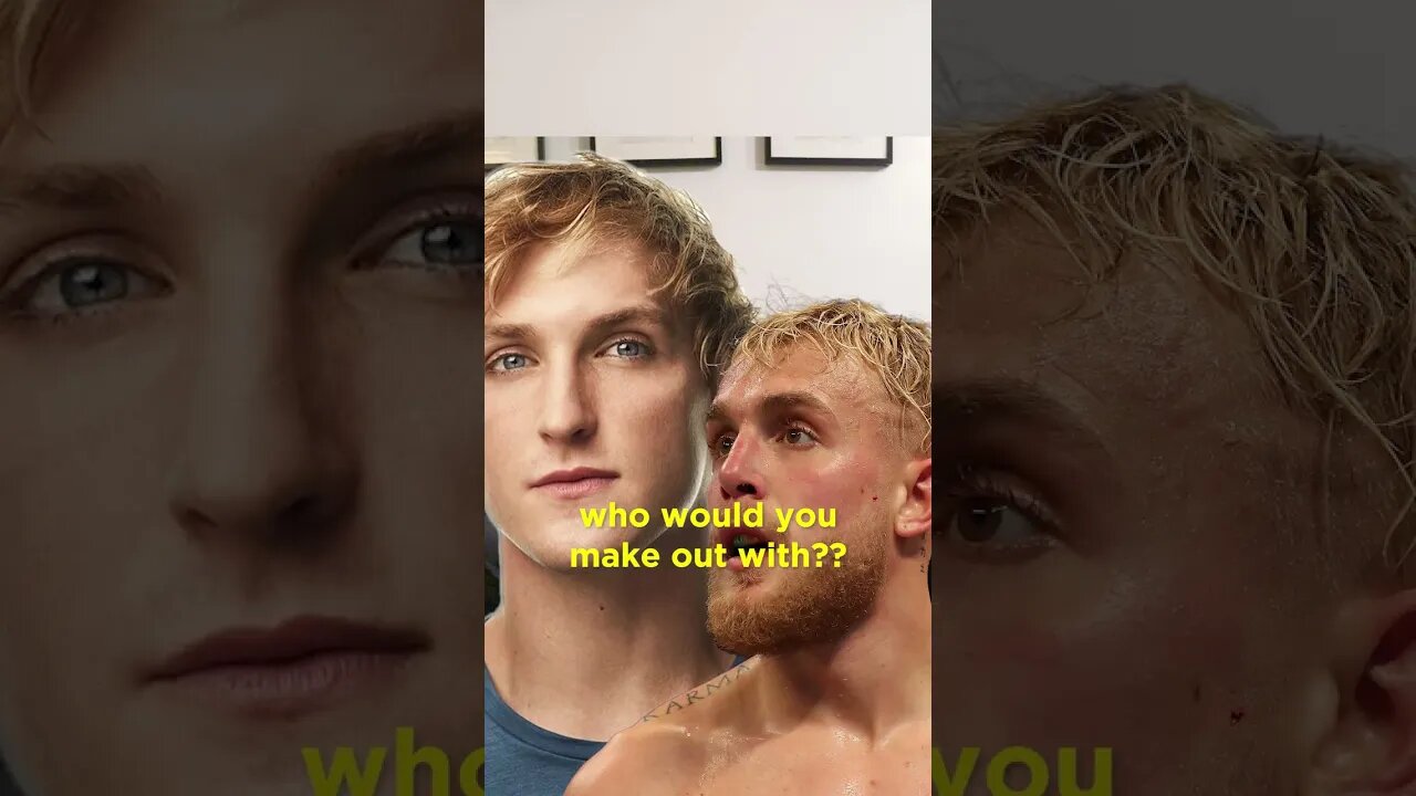 Who Paul Brother Do You Like More? Logan Paul or Jake Paul? Who is a BEAST? Comedy Podcast #Shorts