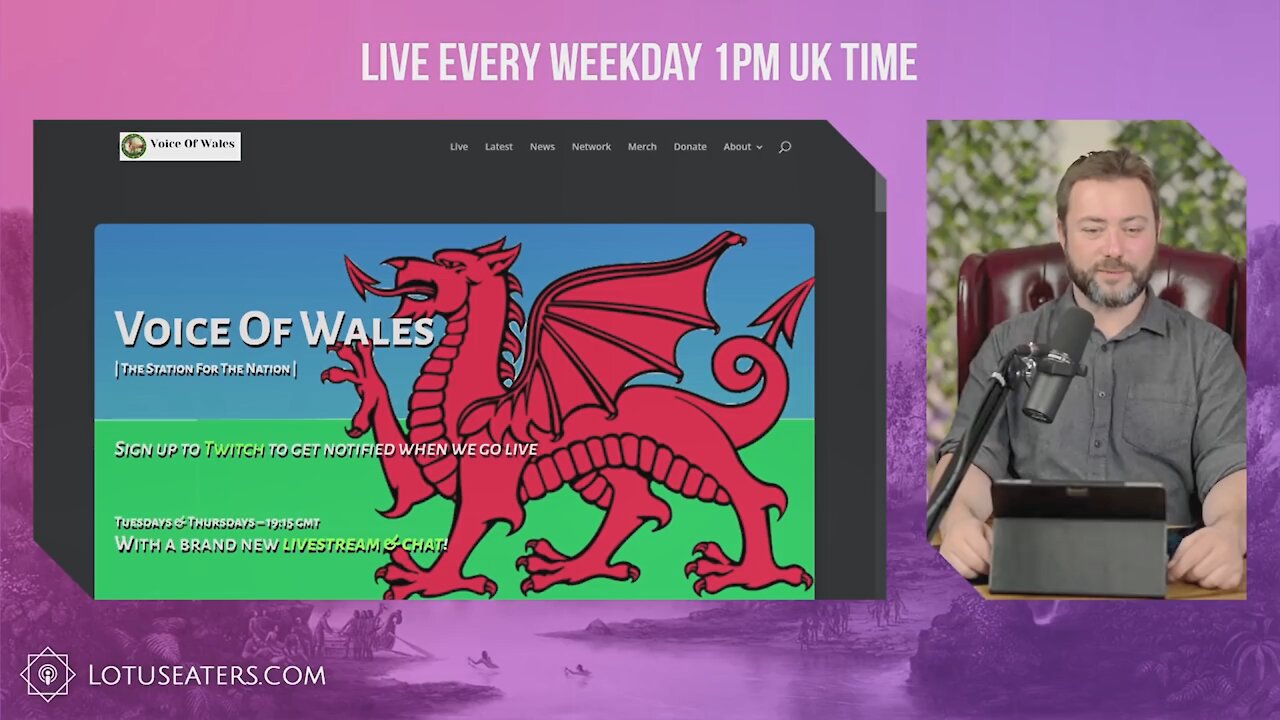 Lotus Eaters Discuss Voice Of Wales