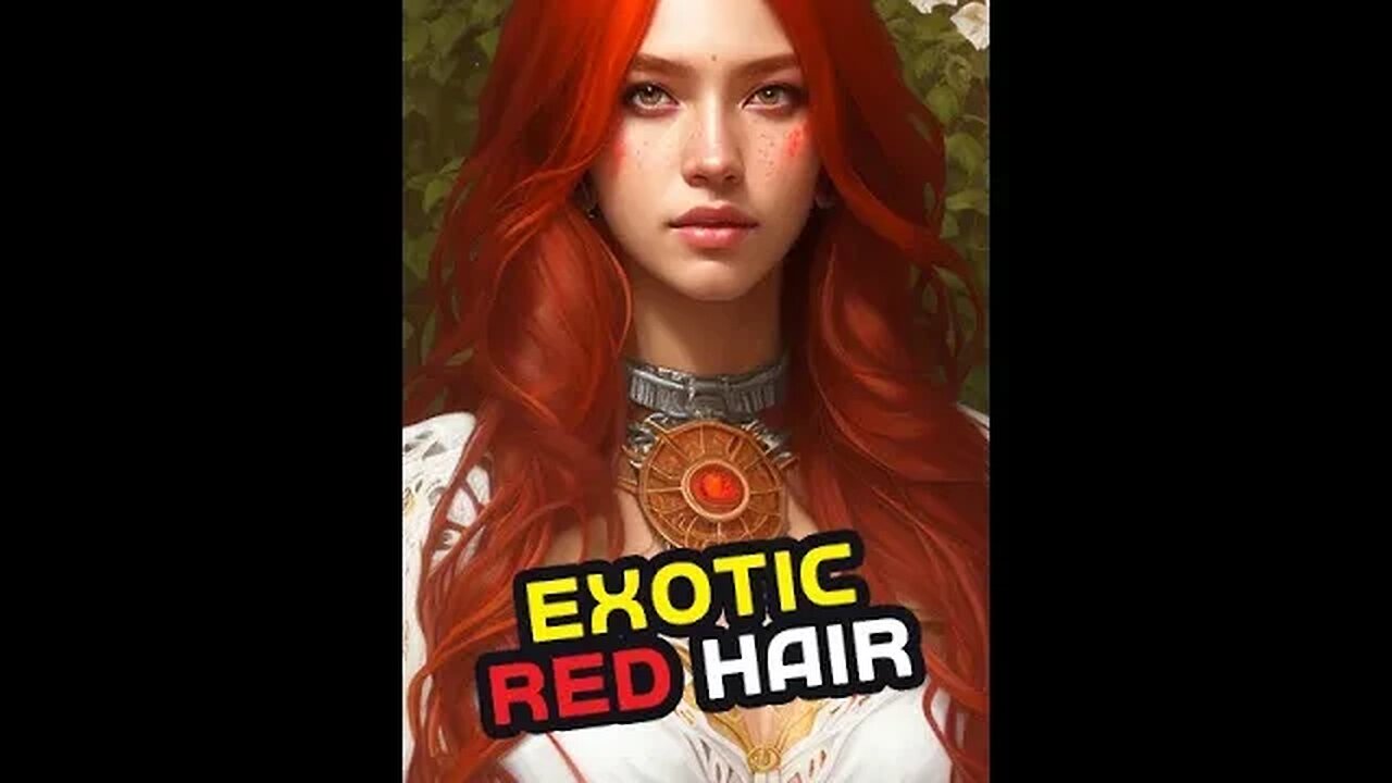 EXOTIC RED HAIR, ( AI ART, AI GENERATORS ) @MIX_IMAGI