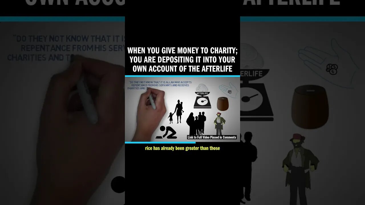 When You Give Money to Charity; You Are Depositing it into Your OWN Account of the Afterlife