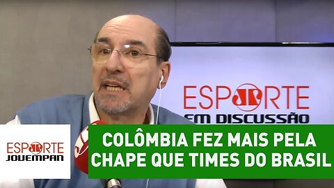 Wanderley: "Colômbia fez mais pela Chape que times do Brasil"